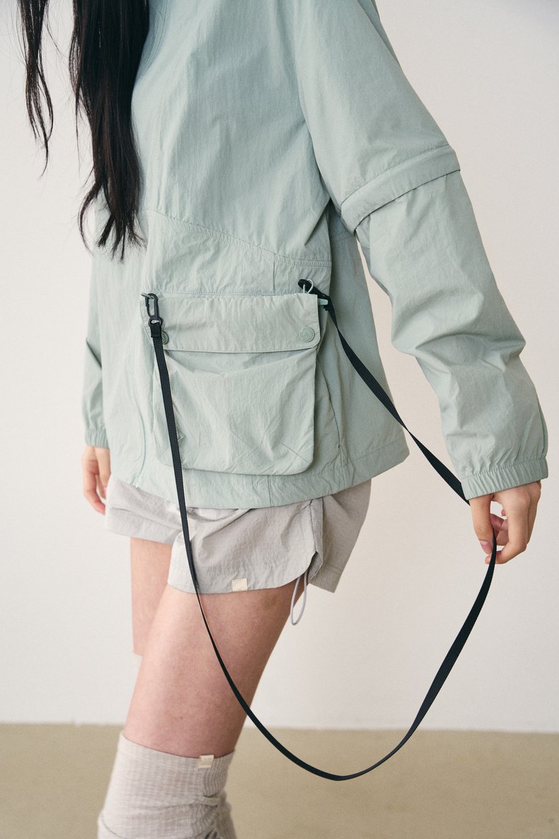 사코슈백 바람막이 자켓 여성