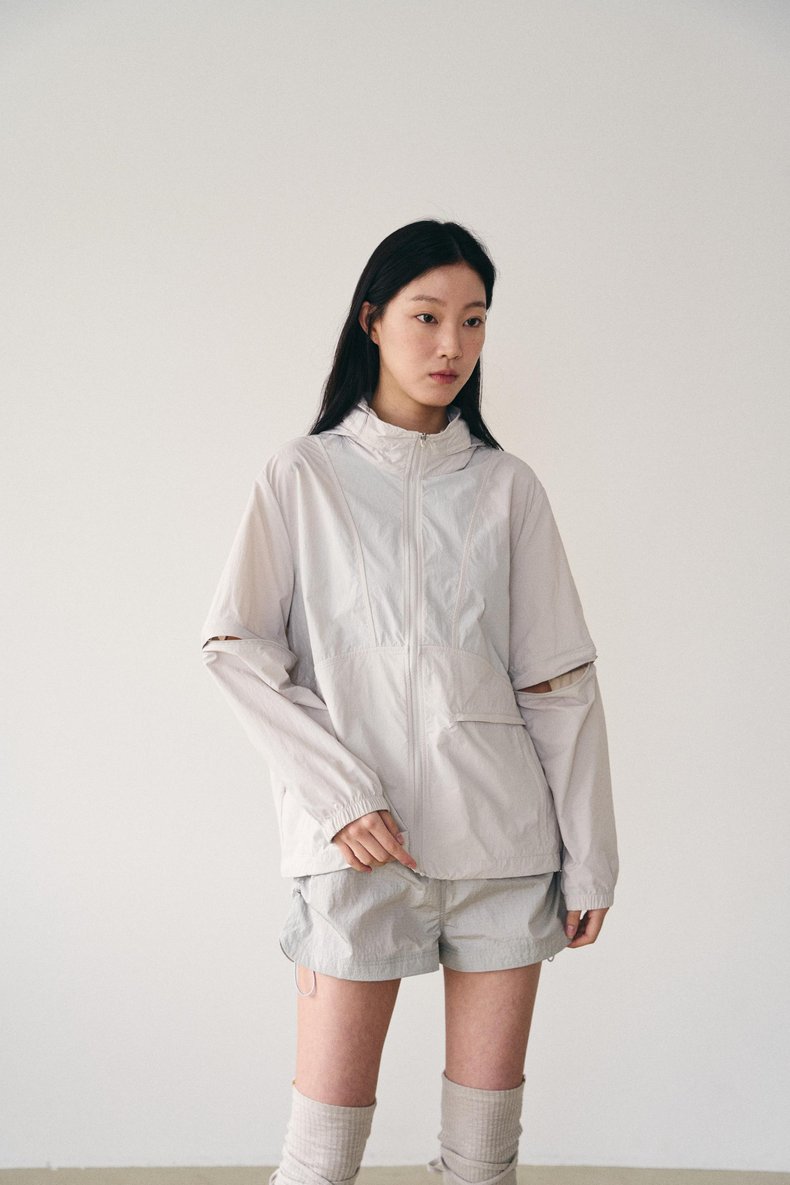 사코슈백 바람막이 자켓 여성