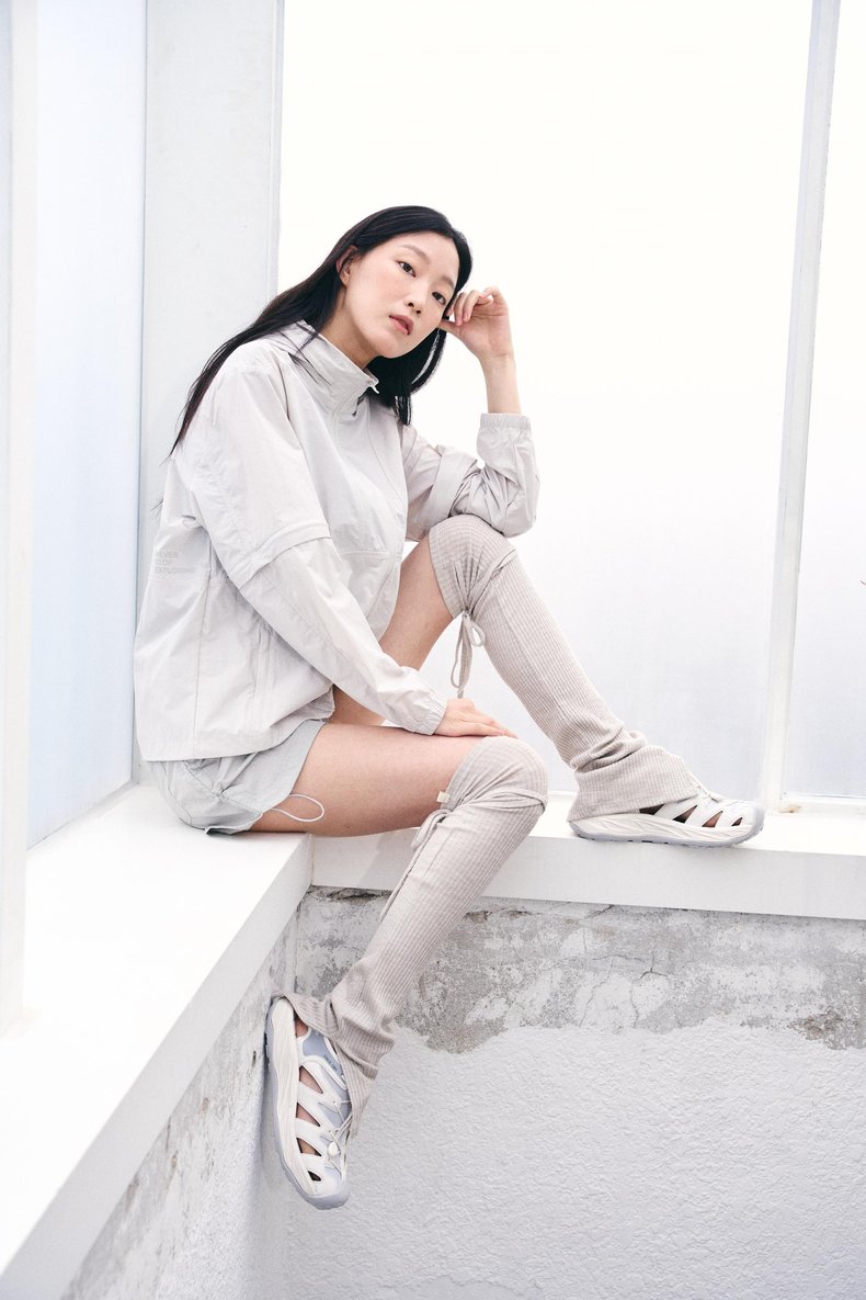 사코슈백 바람막이 자켓 여성