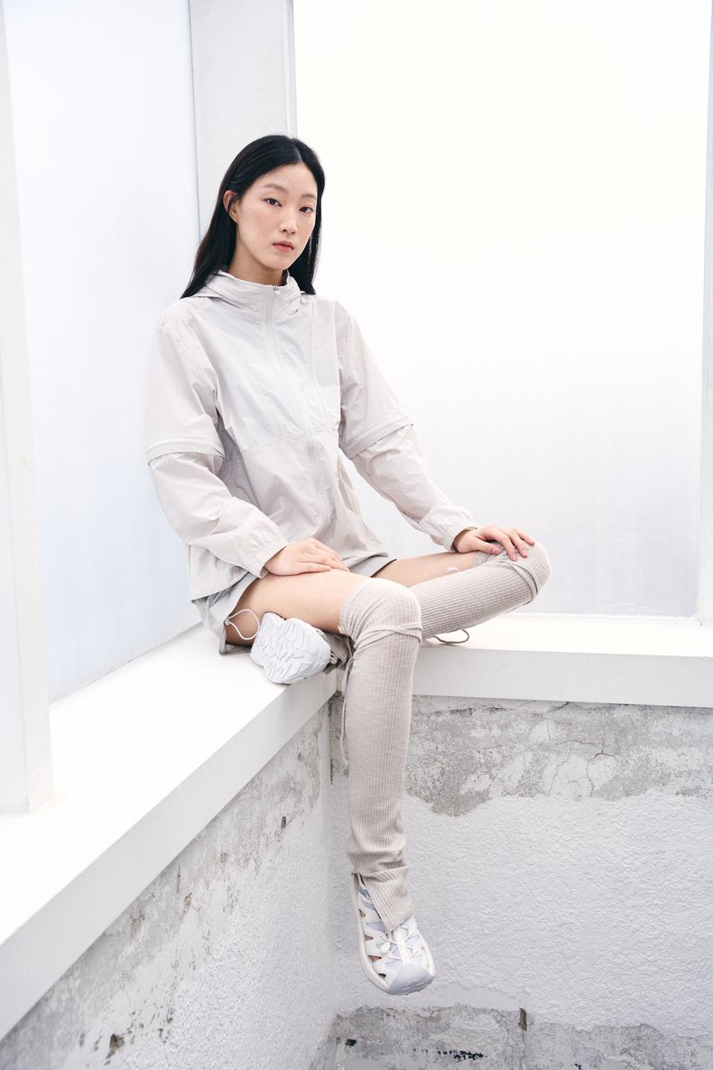 사코슈백 바람막이 자켓 여성