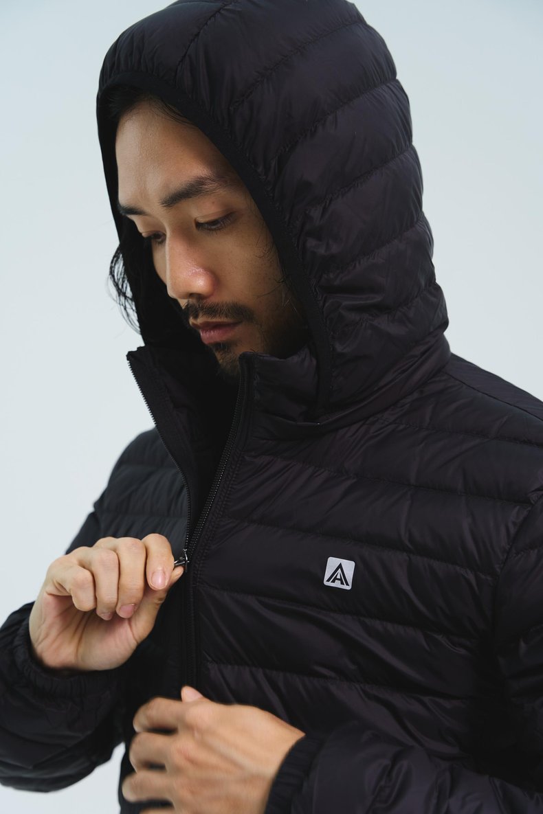 Haas Hooded Duck Down Lightweight Jacket (Men’s)