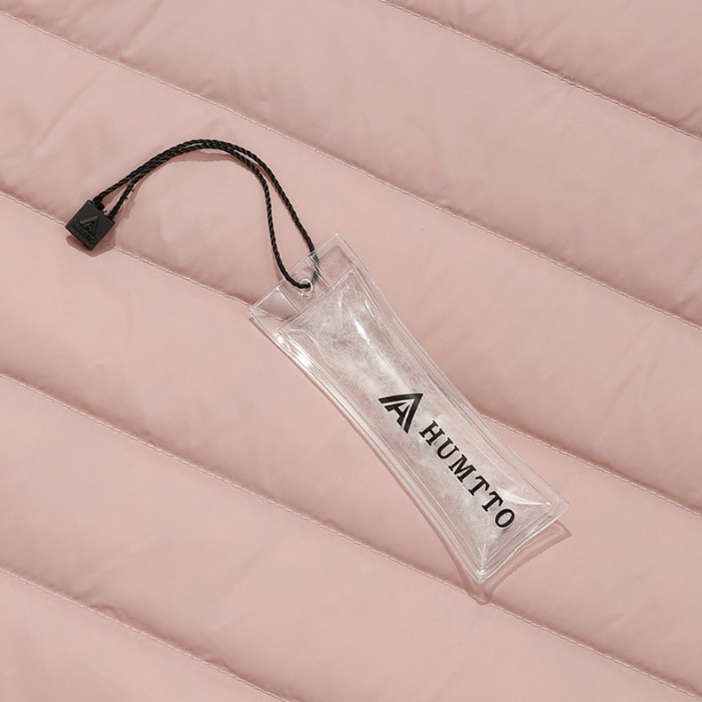 하스 후디드 덕다운 경량 패딩 여성