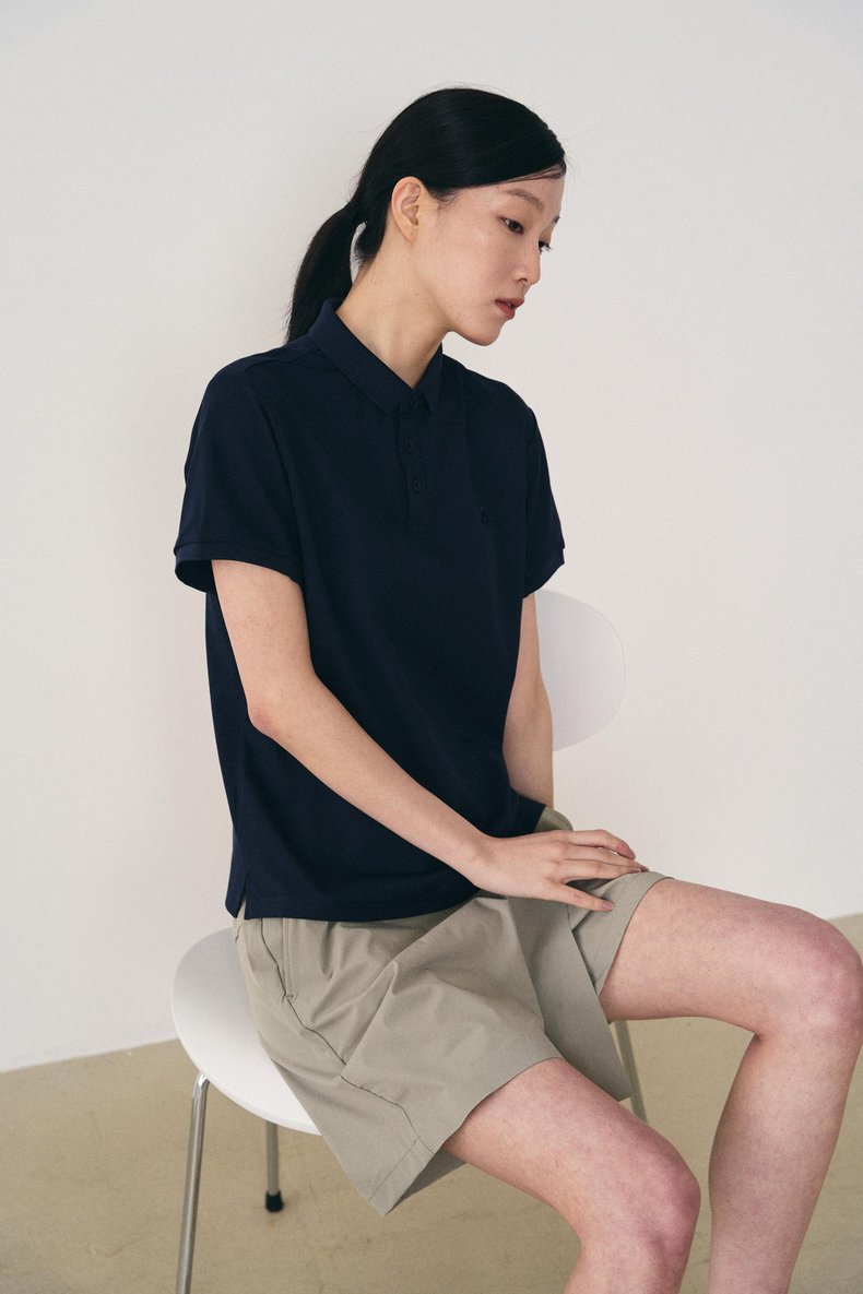 PK 카라 반팔 티셔츠 여성